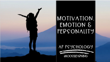 Preview of AP Psychology | Motivation, Emotion & Personality (9 Unit Path)