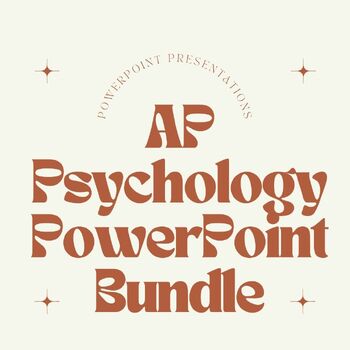 Preview of AP Psychology PowerPoints Lectures Bundle