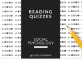 AP Psychology | Reading Quizzes | Social Psychology