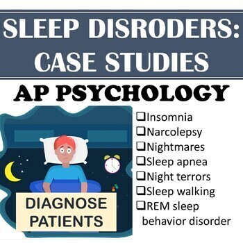 Preview of AP Psychology, Sleep Disorders - Case Studies Analysis