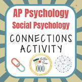 AP Psychology Social Psychology Connections Activity