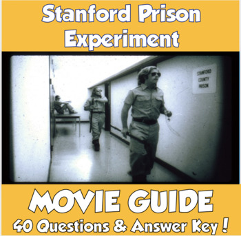Preview of Stanford Prison Experiment Movie Guide (Social Psychology)