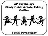 AP Psychology Study Guide Social Psychology