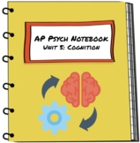 AP Psychology - Unit 5 - Digital Notebook *UPDATED FOR 2020*