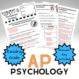AP Psychology Unit 6: Developmental Psychology Reading Gui