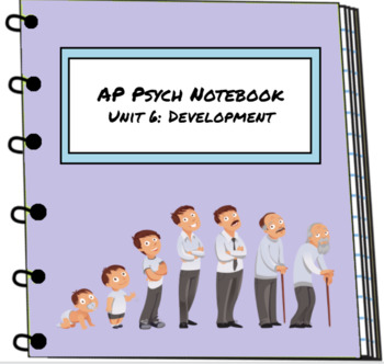 Preview of AP Psychology - Unit 6 - Digital Notebook *UPDATED FOR 2020*