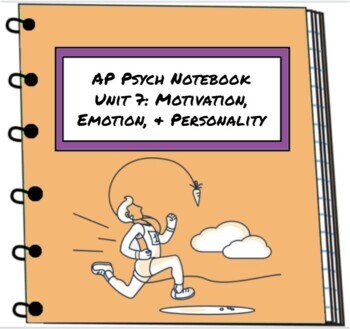Preview of AP Psychology - Unit 7 - Digital Notebook *UPDATED FOR 2020*