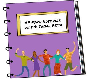 Preview of AP Psychology - Unit 9 - Digital Notebook *UPDATED FOR 2020*