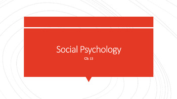 Preview of AP Psychology - Social Psychology and IO Psychology (Powerpoints and Homework)