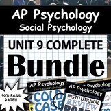 AP Psychology / AP Psych - Unit 9 - Social Psychology - Go