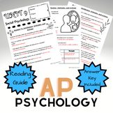 AP Psychology Unit 9: Social Psychology Reading Guide Myer