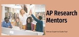 AP Research: Research Advisors