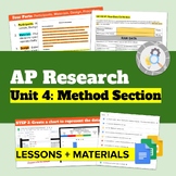 AP Research | Unit 4: Methods Section - Replicable Researc