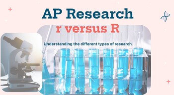Preview of AP Research r versus R
