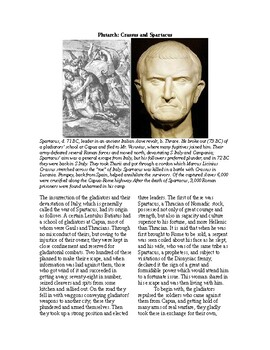 Preview of AP Rome: Plutarch "Crassus and Spartacus"
