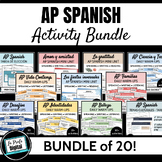 AP Spanish Language and Culture Bundle - 20 activities, vo