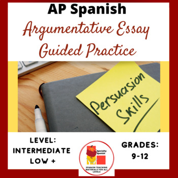 ap spanish argumentative essay samples