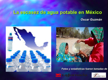 Preview of AP Spanish Comparación Cultural | La escasez de agua potable en México