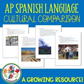 Preview of AP Spanish Cultural Comparison Exercises