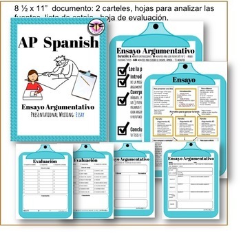 ap spanish essay format