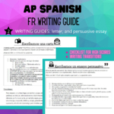 AP Spanish Free Response guide : letter and persuasive essay