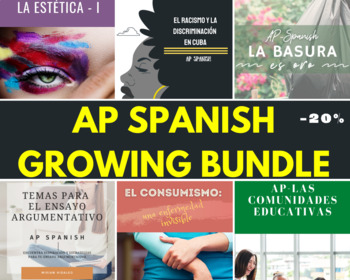 Preview of AP Spanish Growing Bundle