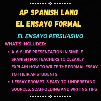 ap spanish lang essay