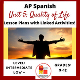 AP Spanish Lesson Plans Unit 5 Factors That Influence Qual
