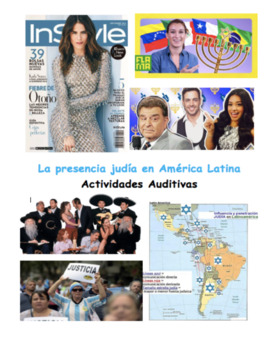Preview of AP Spanish Listening Activity: Presencia judía en España y América Latina