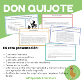 AP Spanish Literature - Don Quijote