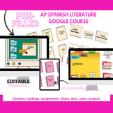 AP Spanish Literature Interactive Classroom Pre-Filled