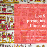 AP Spanish Literature "Los 8 Presagios Funestos" según Sahagún