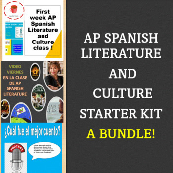 Preview of AP Spanish Literature and Culture Starter kit!