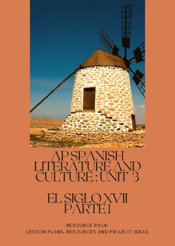 Preview of AP Spanish Literature and Culture Unit 3 Part 1 El Quijote