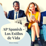 AP Spanish – Los Estilos de Vida (Práctica integral).