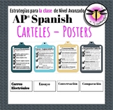AP Spanish Posters - Estrategias: Email, ensayo, conversac