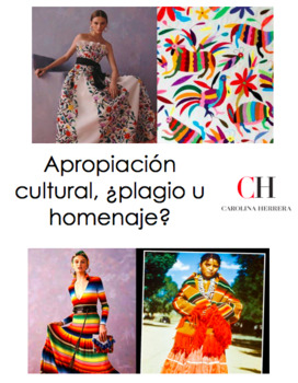 Preview of AP Spanish Reading: Carolina Herrera | Apropiación cultural, ¿plagio u homenaje?