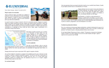 Preview of AP Spanish Reading: Ciencia y Tecnología | La sequía en México y los menonitas