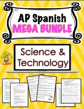 Preview of AP Spanish - Science & Technology - MEGA BUNDLE