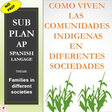AP Spanish Sub lesson : Como viven las comunidades indigenas
