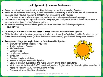 assignment spanish definition