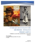 AP Spanish Essay on Gauchos & Martín Fierro