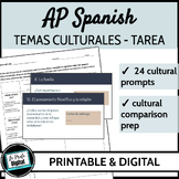 AP Spanish Homework - Temas Culturales - Cultural Comparison Prep