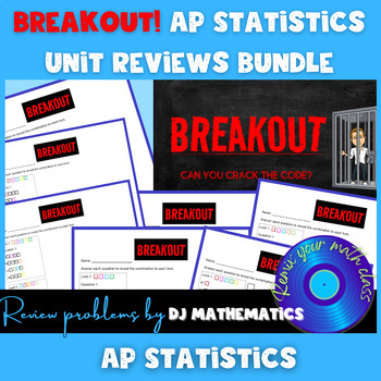 Preview of AP Statistics Breakout Review Activities
