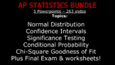 AP Statistics Bundle: Lecture/Worksheets - Hypothesis Test