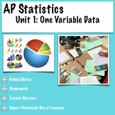 AP Statistics - Unit 1 Bundle: Exploring One Variable Data