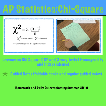 Preview of AP Statistics - Chi-Square Bundle (Growing Bundle)
