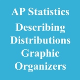 AP Statistics Describing Distributions Graphic Organizers 