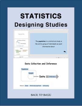 Preview of AP Statistics Designing Studies - Sampling, Observational Study, and Experiment