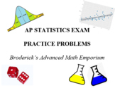 AP Statistics Exam Practice Problems AND Key